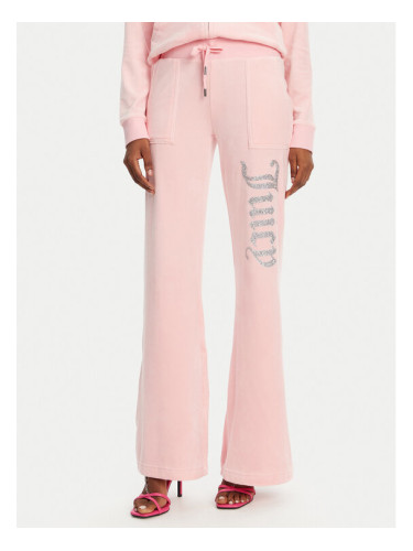 Juicy Couture Долнище анцуг Layla JCBBJ125806 Розов Regular Fit
