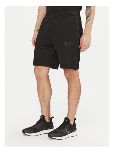 EA7 Emporio Armani Спортни шорти 7M000309 AF13526 UC001 Черен