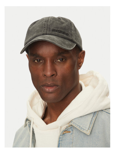 Guess Шапка с козирка Z5GZ03 WO07T Сив