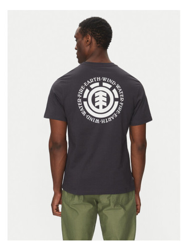 Element Тишърт ELYZT00490 Черен Regular Fit