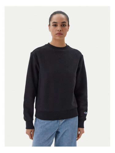 Champion Суитшърт 117871 Черен Regular Fit
