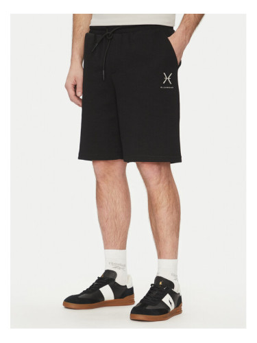 Richmond X Спортни шорти UMP25276BE Черен Regular Fit