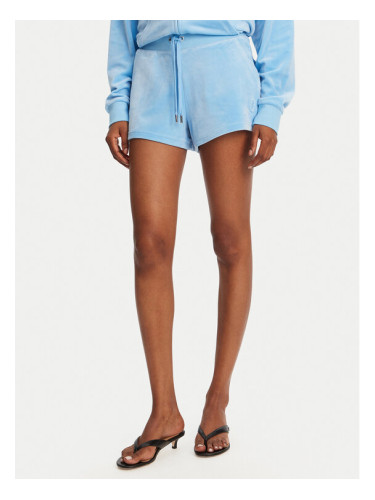 Juicy Couture Спортни шорти Eve JCBHS224801 Син Regular Fit