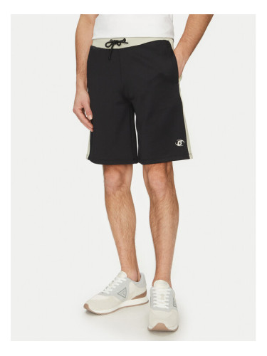 Guess Спортни шорти Z5GD08 KCRU2 Черен Loose Fit
