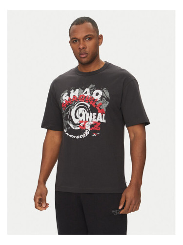 Reebok Тишърт 100218842 Черен Regular Fit