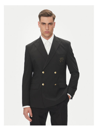 KARL LAGERFELD Сако 155102 552037 Черен Slim Fit