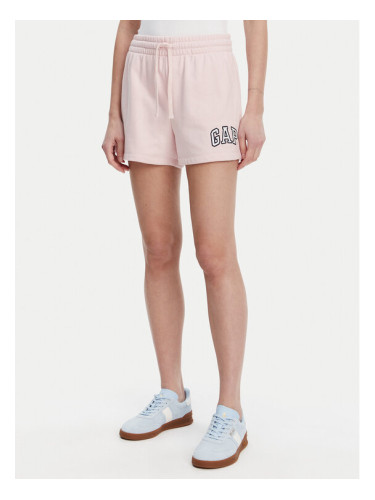 Gap Спортни шорти 870535-05 Розов Regular Fit