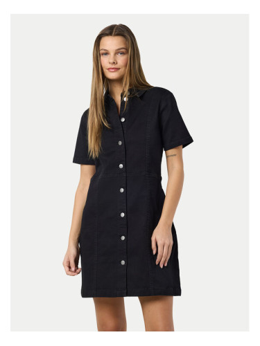 Noisy May Дънкова рокля Nisa 27032980 Черен Slim Fit