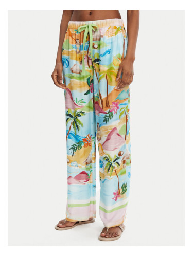 Seafolly Текстилни панталони South Pacific 55400-PA Цветен Relaxed Fit