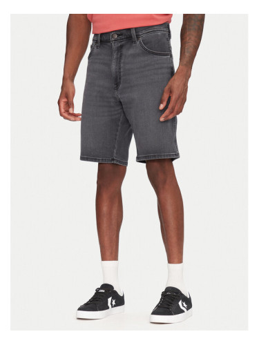 Wrangler Дънкови шорти Texas 112364833 Сив Regular Fit
