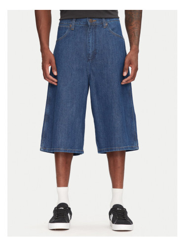 Wrangler Дънкови шорти Jort 112362550 Син Oversize