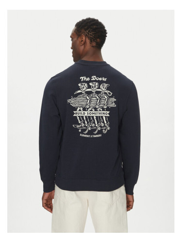 Element Суитшърт ELYSF00282 Тъмносин Regular Fit