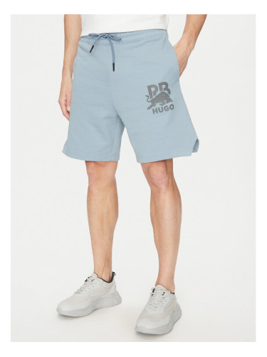HUGO Спортни шорти Deswick_RB 50542809 Син Regular Fit