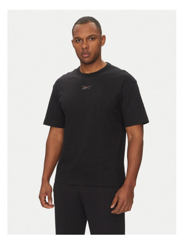 Reebok Тишърт 100214893 Черен Regular Fit