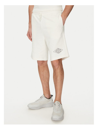 HUGO Спортни шорти Damtus 50534953 Екрю Relaxed Fit