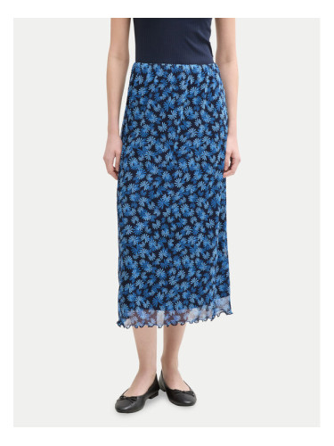 Tom Tailor Denim Миди пола 1045502 Син Regular Fit