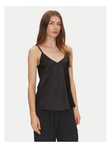 Rinascimento топ CFC0122601003 Черен Regular Fit