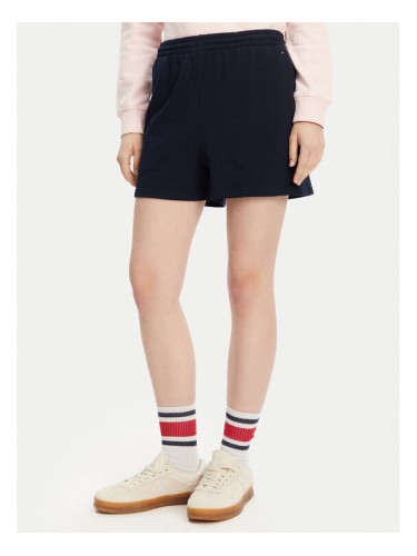 Tommy Hilfiger Спортни шорти UW0UW05800 Тъмносин Regular Fit
