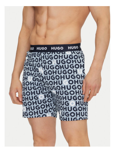 HUGO Пижамени шорти Tortuga 50540086 Син Regular Fit