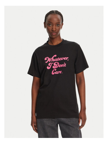 HUGO Тишърт 50539107 Черен Regular Fit