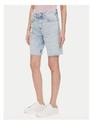 Lee Дънкови шорти Rider 112363533 Син Loose Fit