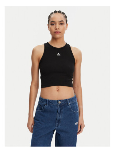 adidas топ Essentials IW5736 Черен Slim Fit