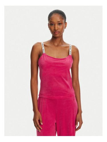 Juicy Couture топ Elina JCLCT125501 Розов Slim Fit