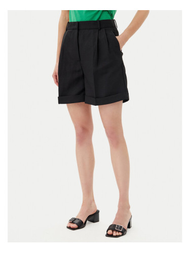 Tommy Hilfiger Шорти от плат WW0WW44767 Черен Regular Fit