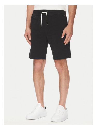 Tommy Hilfiger Спортни шорти UM0UM03364 Черен Regular Fit