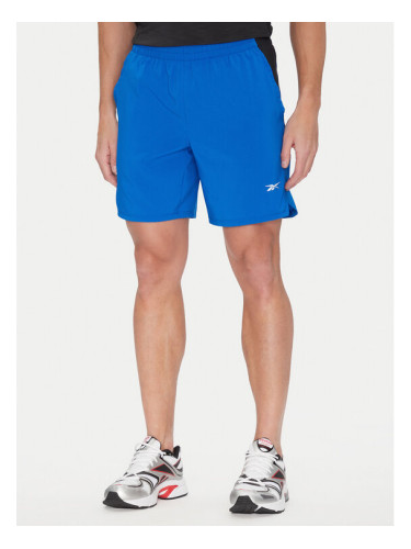 Reebok Спортни шорти 112634 Син Regular Fit