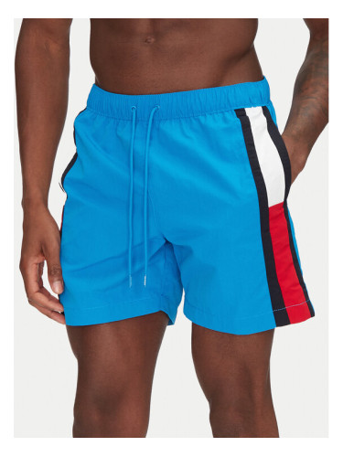Tommy Hilfiger Плувни шорти UM0UM02730 Син Regular Fit