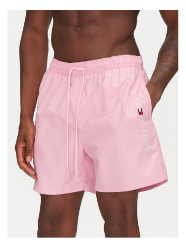 Tommy Hilfiger Плувни шорти UM0UM03258 Розов Regular Fit
