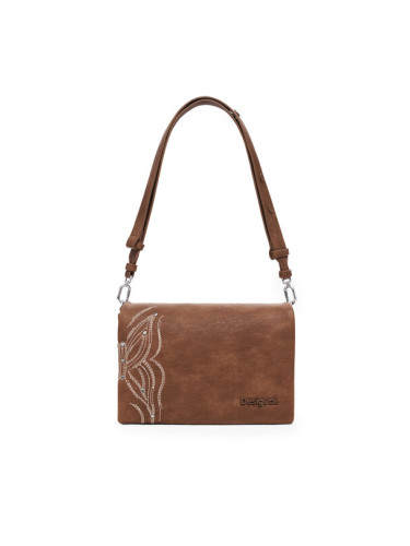 Desigual Дамска чанта 25SAXP86 Кафяв
