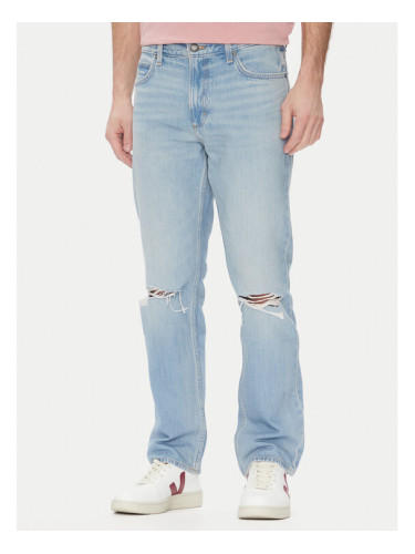 Lee Дънки West 112363966 Син Straight Fit