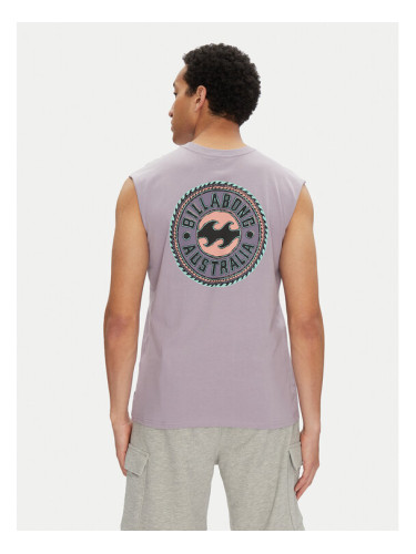 Billabong Мъжки топ EBYZT00305 Виолетов Regular Fit