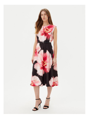 DKNY Коктейлна рокля DD5H2J04 Черен Regular Fit