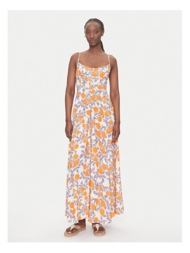 Maaji Лятна рокля Western Orange Flower Sia PT2748CLD001 Оранжев Regular Fit