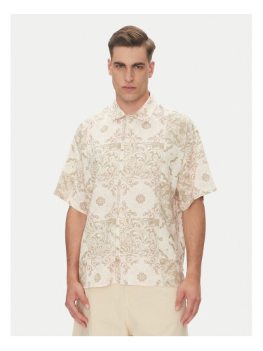 Jack & Jones Риза Hydra 12277225 Бежов Relaxed Fit