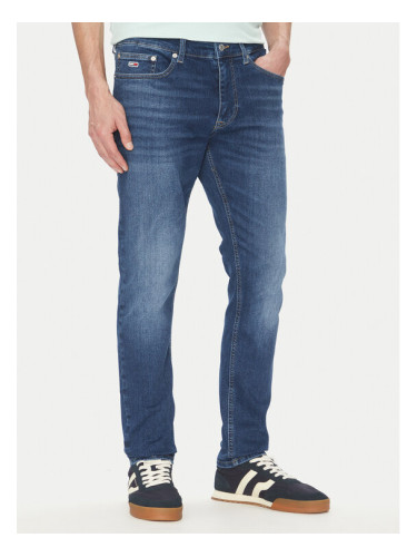Tommy Jeans Дънки DM0DM21032 Син Tapered Fit