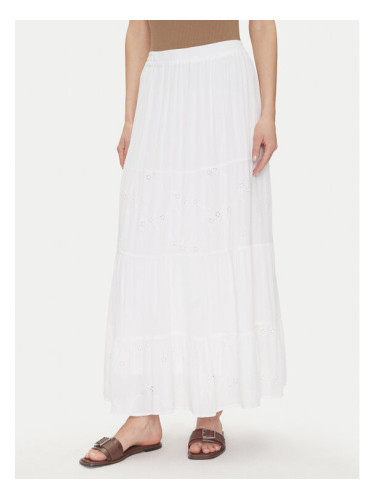 ONLY Макси пола Chaira 15346834 Бял Regular Fit