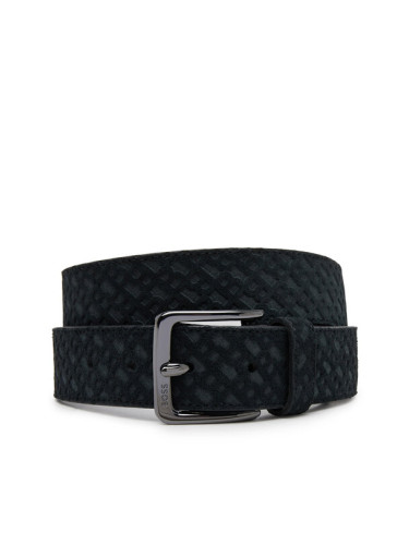 BOSS Мъжки колан 50542202 Черен