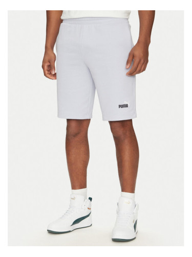 Puma Спортни шорти Ess 684715 Светлосиньо Regular Fit