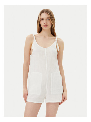 Volcom Гащеризон с презрамки Lil Tie B2812501 Бял Relaxed Fit