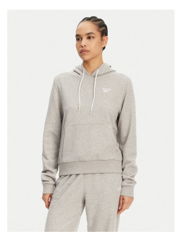 Reebok Суитшърт 100075635 207754 Сив Regular Fit