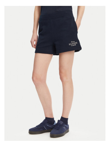 Tommy Hilfiger Спортни шорти WW0WW45518 Тъмносин Regular Fit