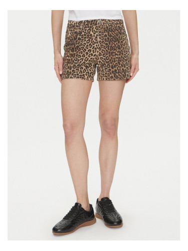 Vero Moda Дънкови шорти Tess 10329962 Кафяв Regular Fit