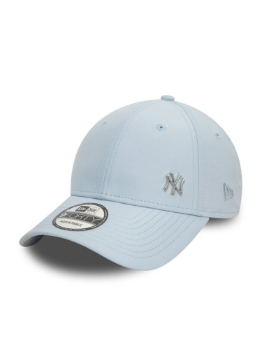 New Era Шапка с козирка New York Yankees Flawless 9Forty 60595162 Светлосиньо