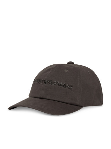 Emporio Armani Шапка с козирка EM001319 AF14032 U8168 Черен