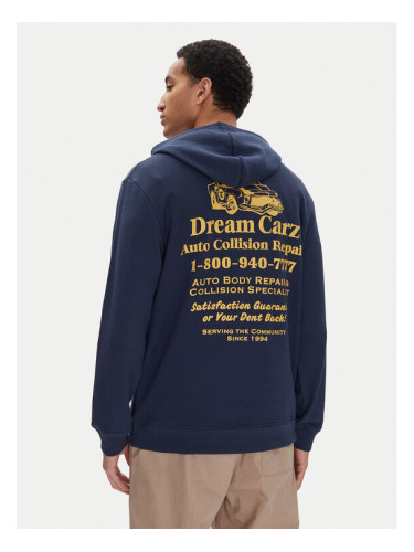 DC Суитшърт EDYSF03245 Тъмносин Regular Fit