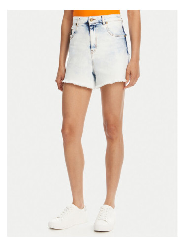 Versace Jeans Couture Дънкови шорти 78HAD51R Син Straight Fit